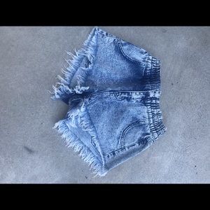 Cute jean shorts brand new